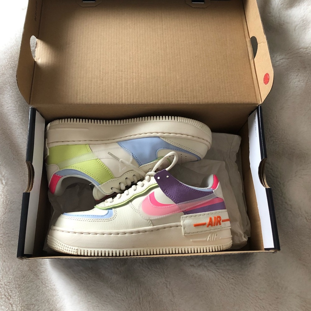 nike air force shadow 1 pale ivory womens